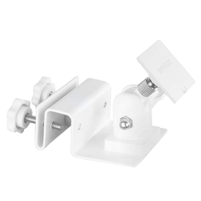 OkeMeeo Gutter Mount for Ring Solar Panel, No-Drill Solar Panel Mount for Arlo, Eufy, Reolink for Maximum Sunlight Exposure (White, 1Pack) - Image 5